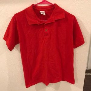 Gildan Red Polo !!